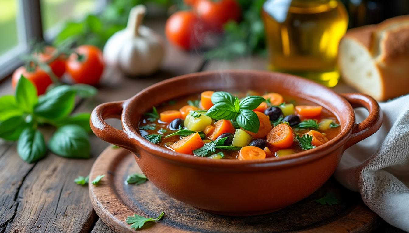 découvrez les secrets du minestrone, une soupe italienne riche en saveurs et en ingrédients frais, parfaite pour réchauffer vos repas avec authenticité et gourmandise.