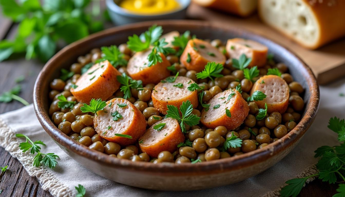 apprenez à préparer un petit salé aux lentilles traditionnel savoureux avec notre recette simple et authentique, idéale pour un repas convivial et réconfortant.