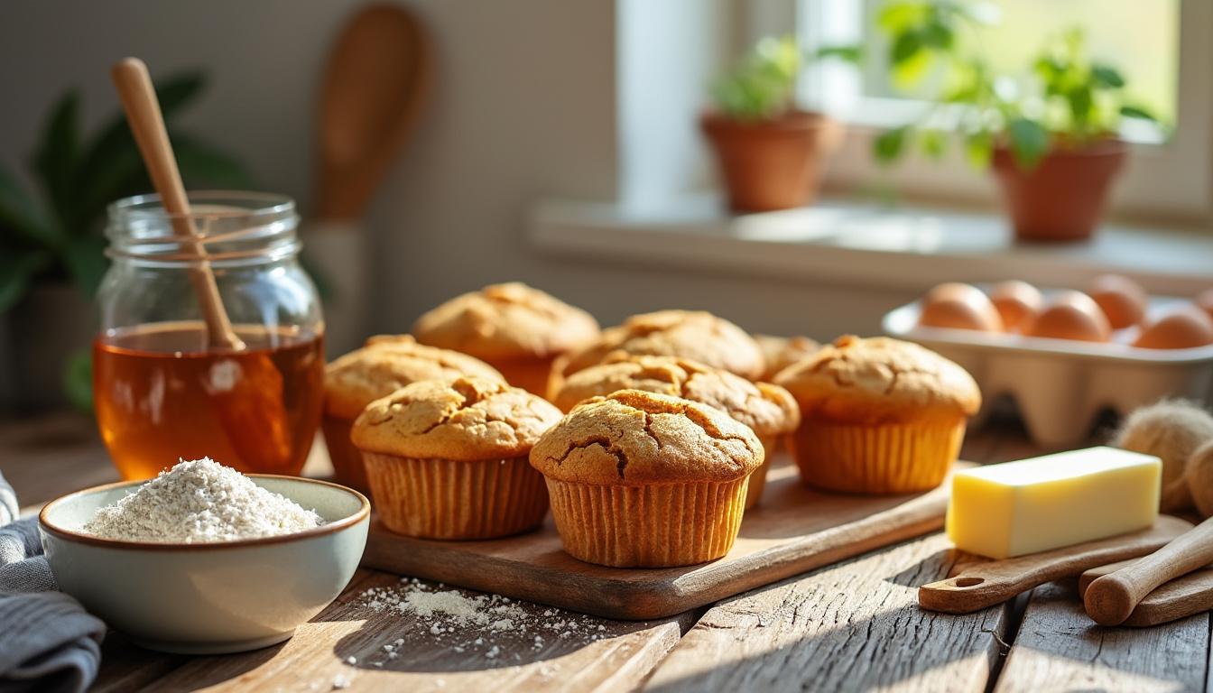 découvrez notre recette facile de muffin moelleux, parfaite pour un petit déjeuner rapide et gourmand. simple à préparer, elle ravira toute la famille dès le matin.
