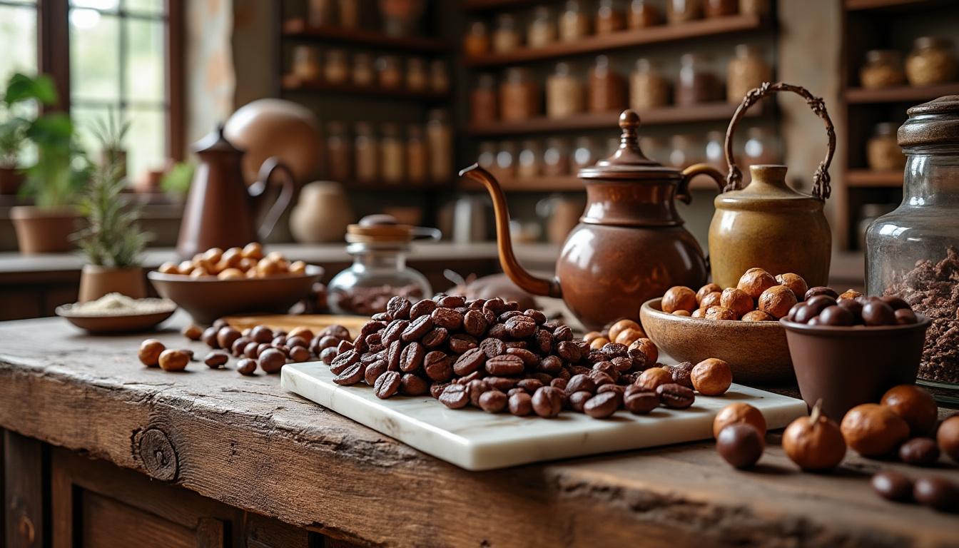 explorez l'histoire fascinante du gianduja et dévoilez les secrets de sa fabrication artisanale dans notre chocolaterie.