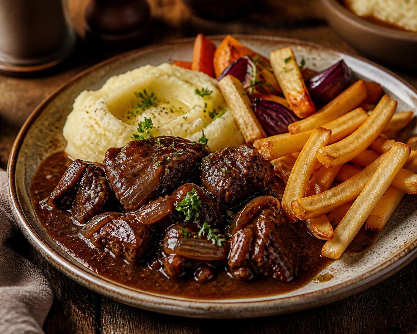 découvrez les meilleures garnitures pour sublimer la carbonade flamande, ce plat traditionnel chaleureux et savoureux, et apportez une touche gourmande à vos repas.