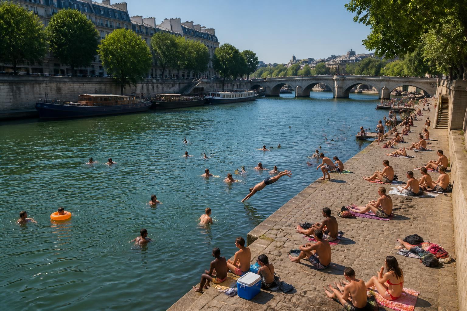 découvrez les meilleurs spots pour vous baigner en seine cet été et profiter d'une baignade rafraîchissante en pleine nature.