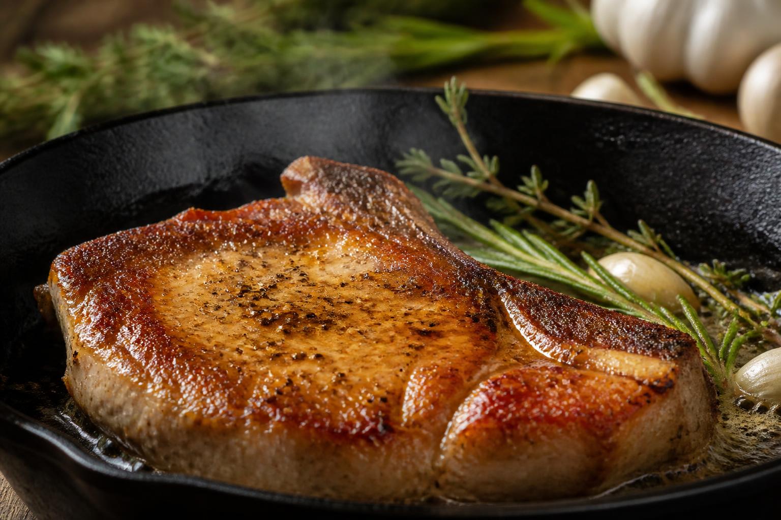 découvrez nos astuces pour réussir la cuisson de la côte de porc à la poêle, obtenir une viande tendre et savoureuse à chaque fois.