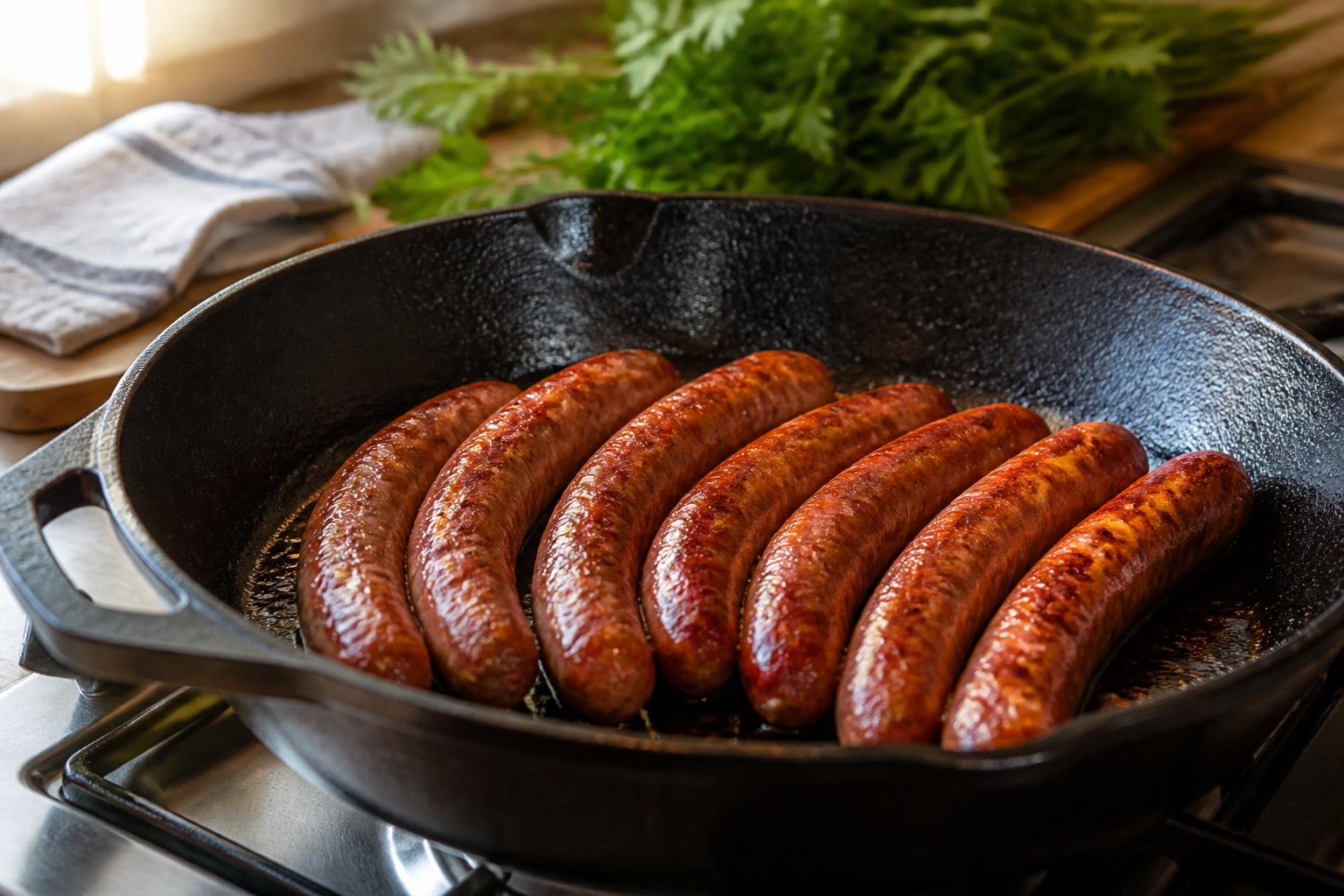 découvrez nos astuces pour cuire vos merguez à la poêle de manière savoureuse et sans éclaboussures. apprenez les techniques simples pour un résultat parfait à chaque fois.
