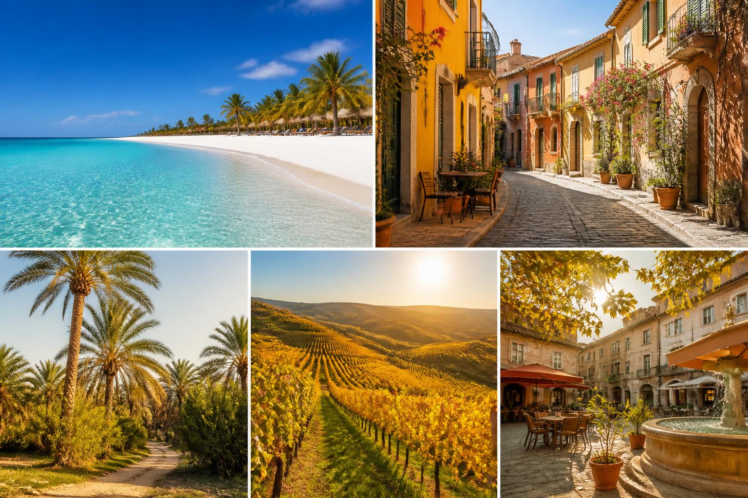 découvrez 5 destinations abordables pour profiter d’un grand bol d’air chaud en octobre et échapper à la fraîcheur automnale.