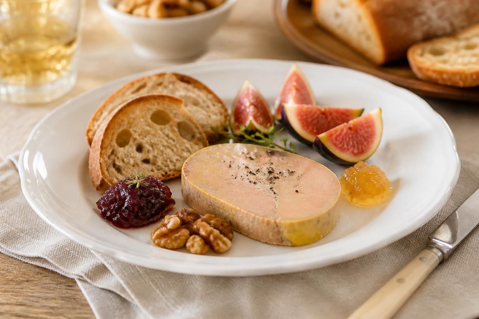 découvrez comment sublimer le foie gras grâce à des accompagnements savoureux et raffinés qui mettent en valeur ce met d'exception.