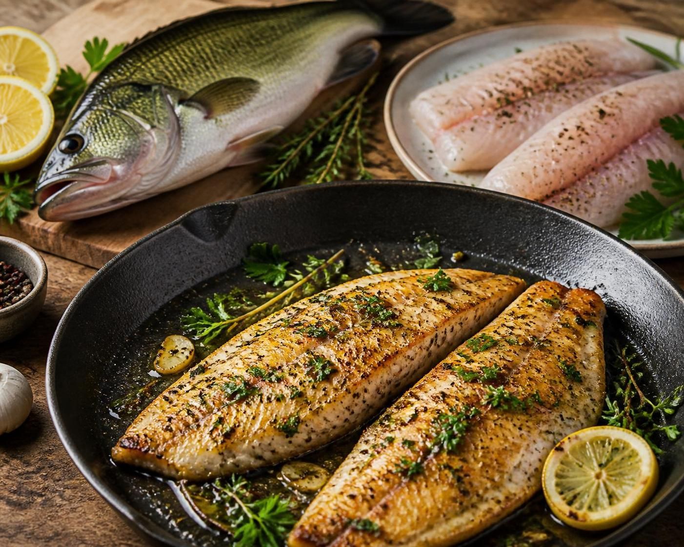 découvrez notre recette facile de black bass à la poêle pour un poisson savoureux prêt en quelques minutes. parfait pour un repas rapide et délicieux !