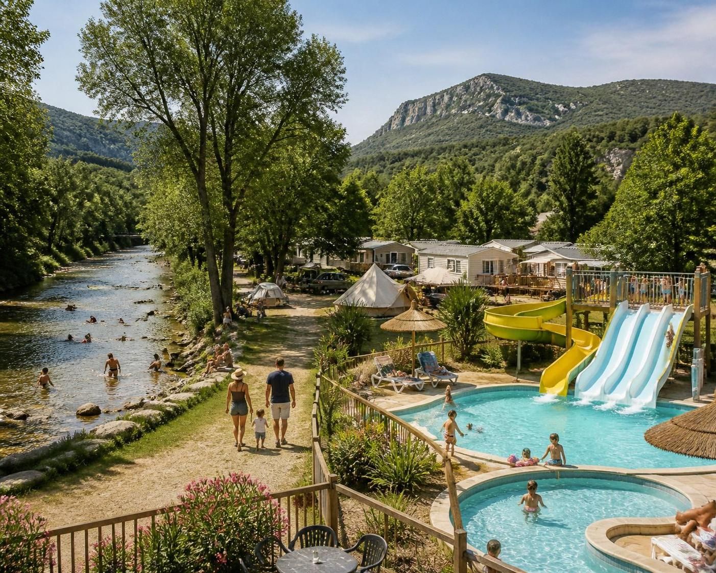 découvrez le camping château de galaure, une escapade nature idéale entre drôme et moments en famille, alliant détente, activités de plein air et convivialité au cœur d'un cadre exceptionnel.