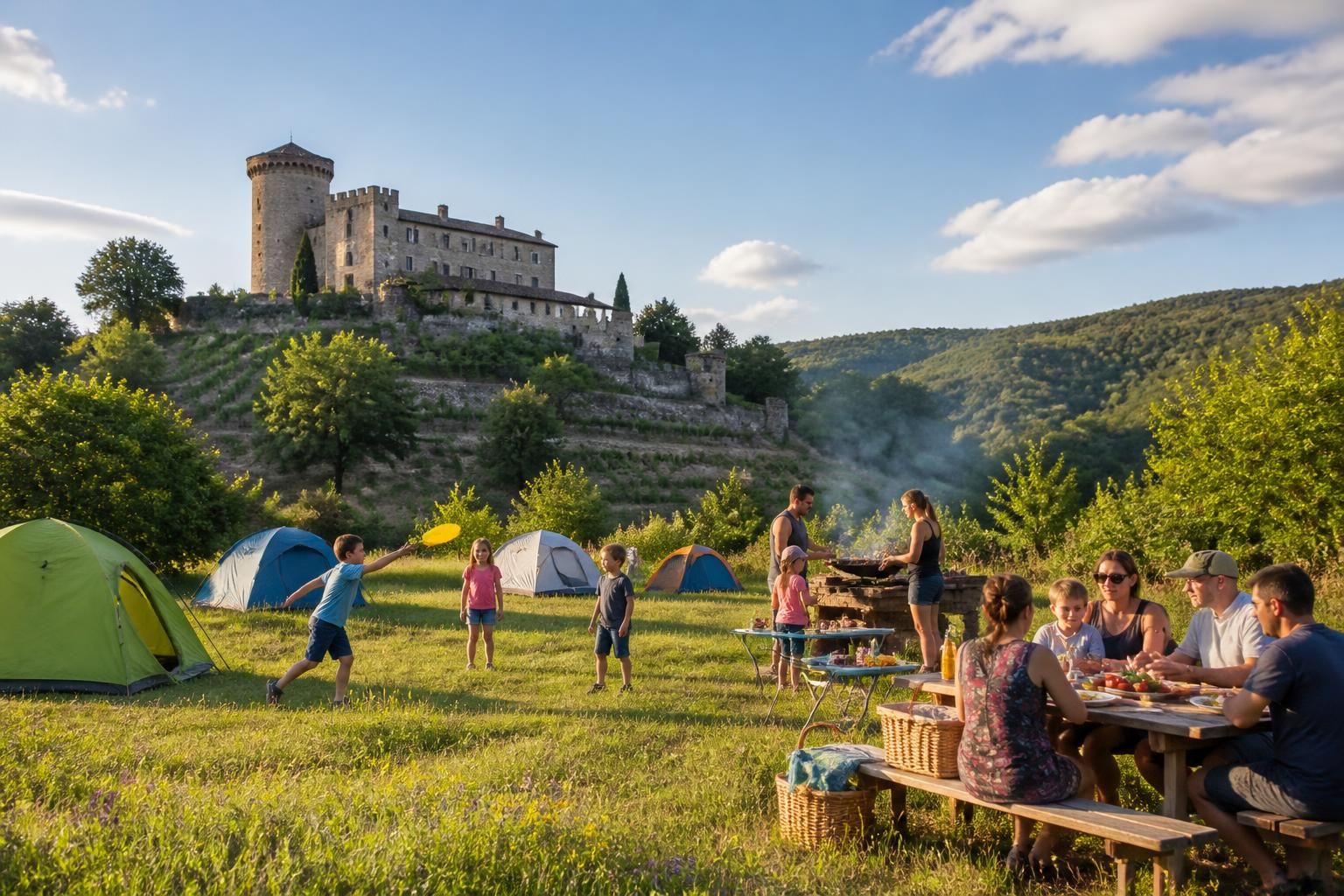 découvrez le camping château de galaure, une escapade nature idyllique entre drôme et moments en famille. profitez d'activités de plein air, détente et convivialité au cœur d'un cadre naturel exceptionnel.