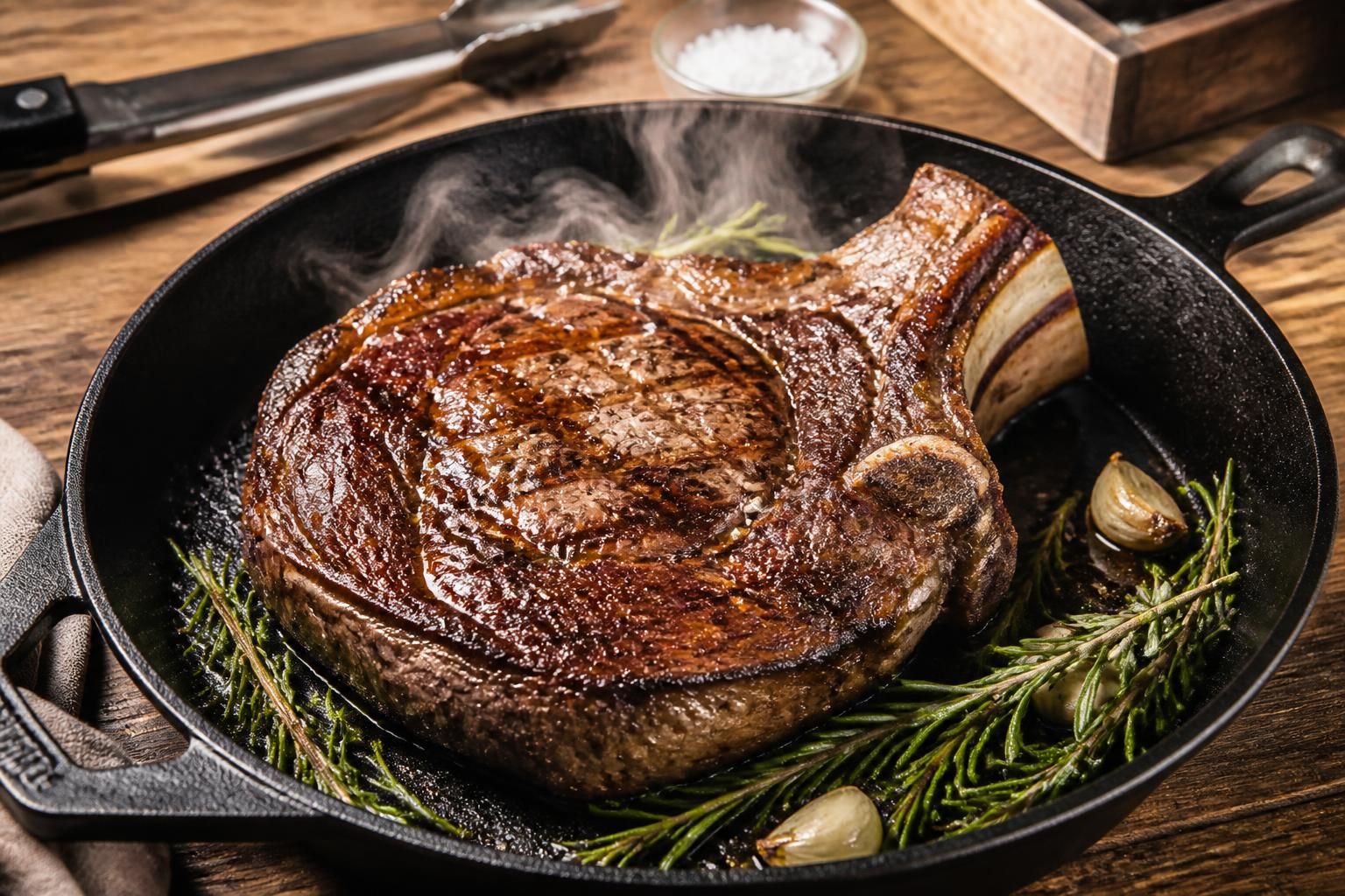 découvrez les meilleures astuces pour réussir la cuisson parfaite et savoureuse de votre côte de bœuf à la poêle, pour un repas gourmand et réussi à coup sûr.