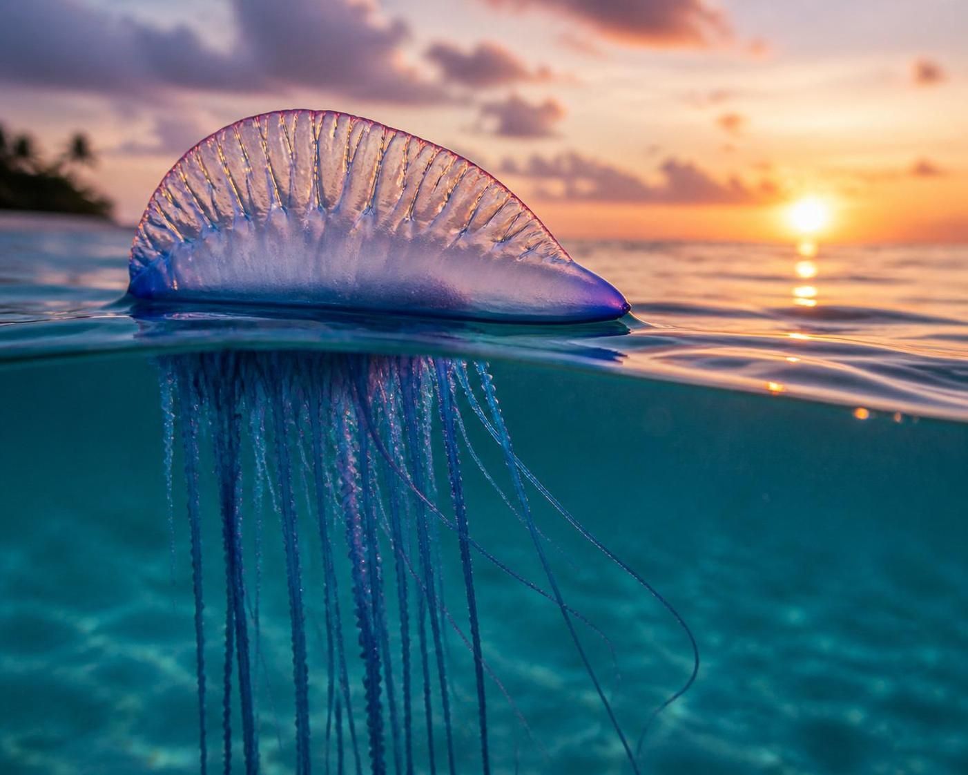 découvrez comment identifier la méduse physalis, cette splendide mais dangereuse créature venimeuse des mers tropicales, et apprenez à l'observer en toute sécurité.