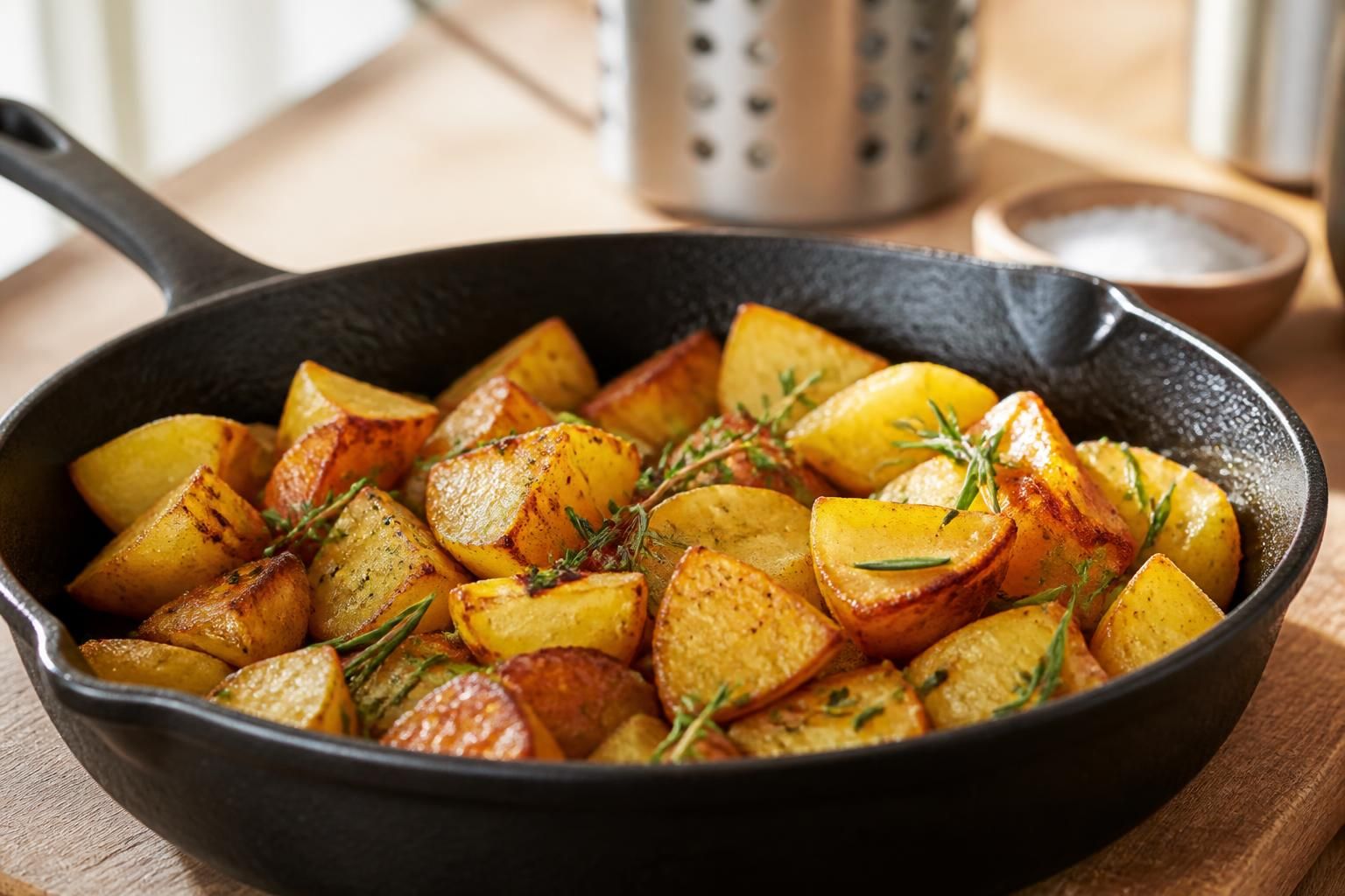 découvrez nos astuces pour réussir des pommes de terre sautées à la poêle parfaitement dorées et croustillantes, pour un accompagnement savoureux et gourmand.