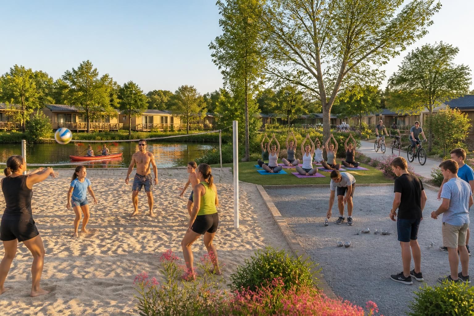 découvrez les activités sportives proposées au camping club le trianon pour un séjour dynamique et convivial en pleine nature. tennis, randonnée, piscine et bien plus vous attendent.