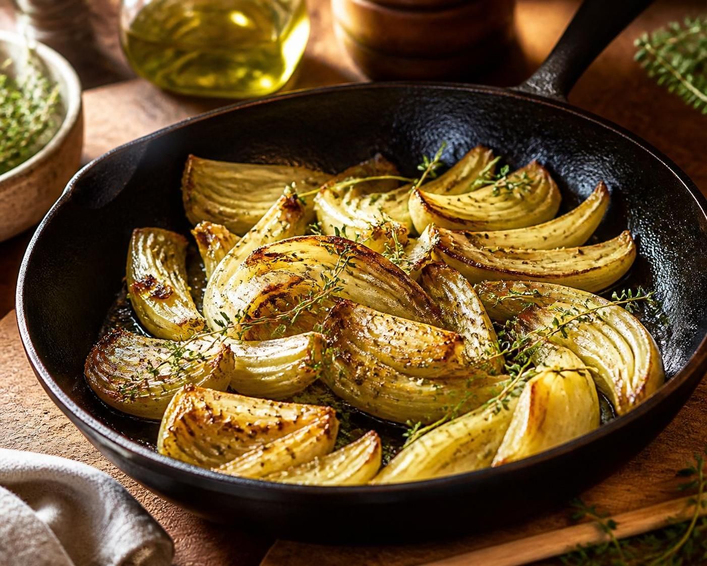 découvrez des astuces simples pour cuire le fenouil à la poêle rapidement et savoureusement, et apportez une touche délicieuse à vos repas.
