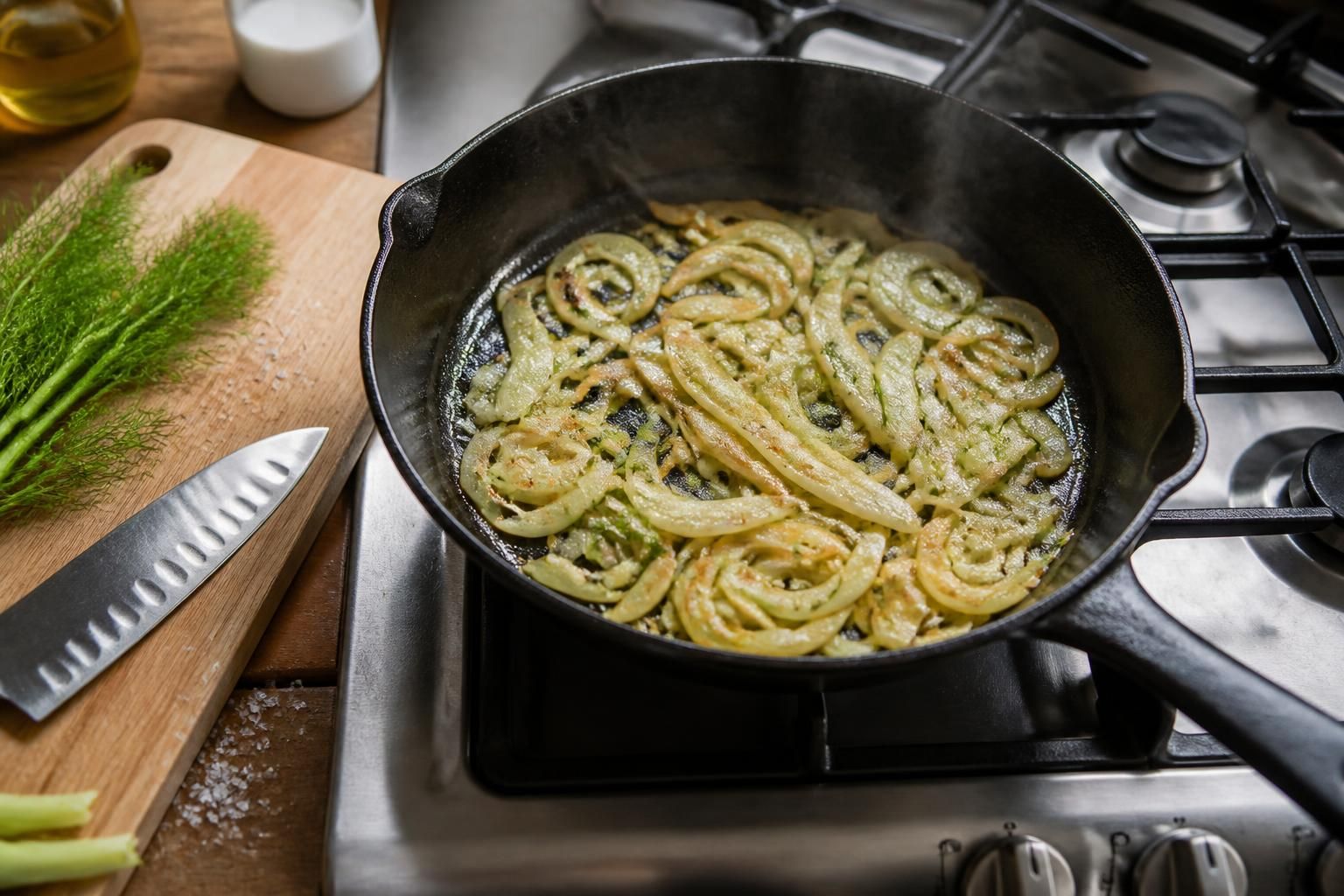 découvrez nos astuces simples pour cuisiner le fenouil à la poêle rapidement et savoureusement. profitez d'une recette facile qui ravira vos papilles en un rien de temps.