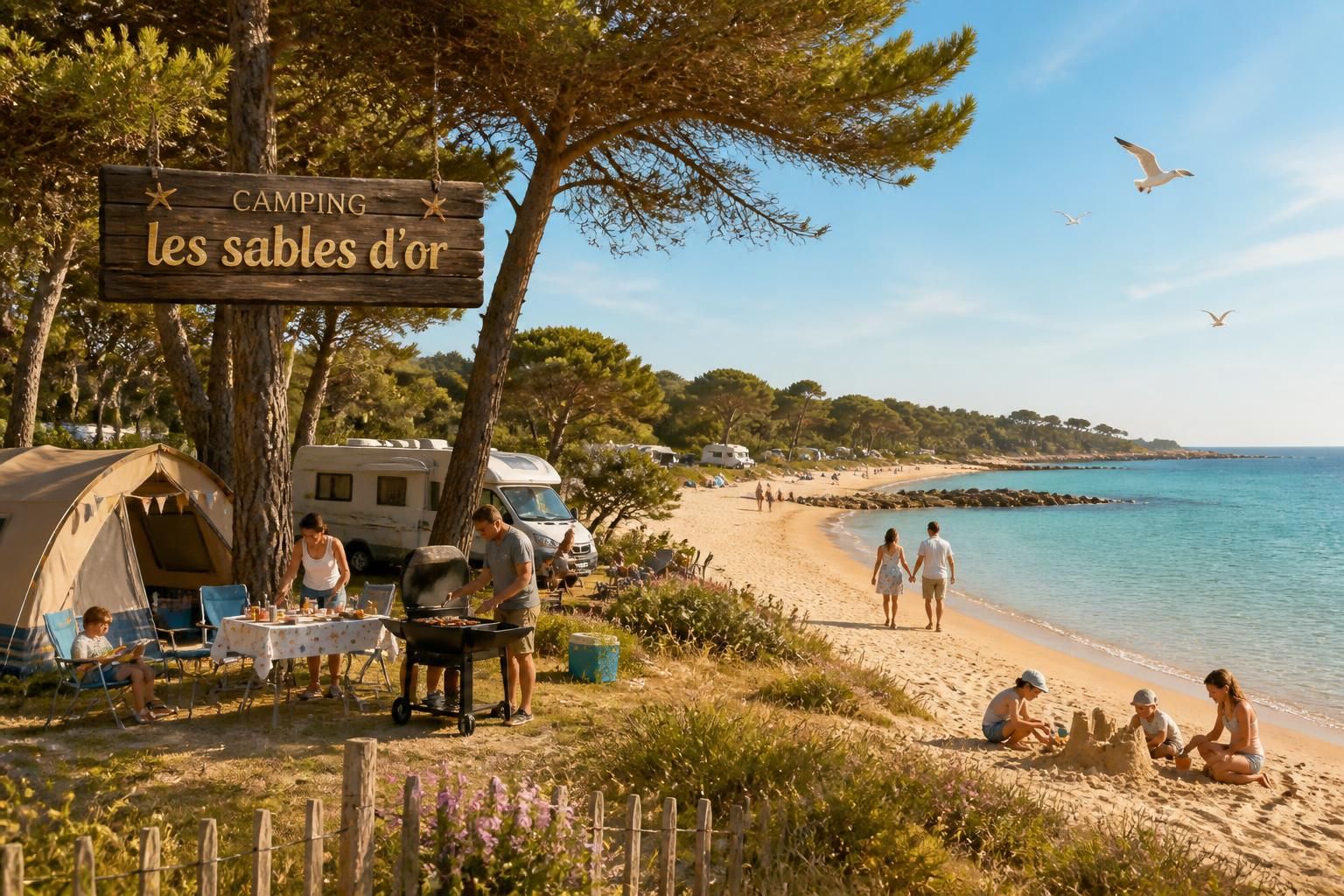 découvrez les sables d’or camping, un véritable coin de paradis pour des vacances en famille inoubliables alliant détente, activités pour tous et cadre naturel exceptionnel.