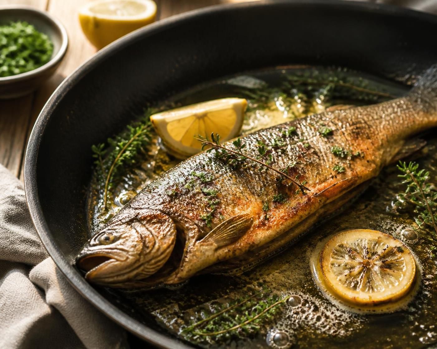 découvrez nos astuces pour réussir la cuisson de la truite à la poêle, croustillante à l'extérieur et savoureuse à l'intérieur, pour un plat délicieux et simple à préparer.