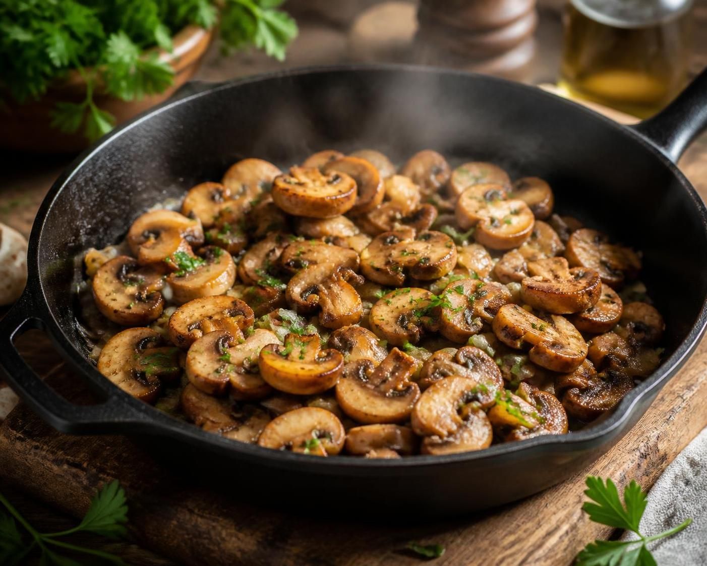 découvrez nos astuces pour cuire vos champignons à la poêle rapidement et savoureusement, afin de sublimer vos plats en toute simplicité.