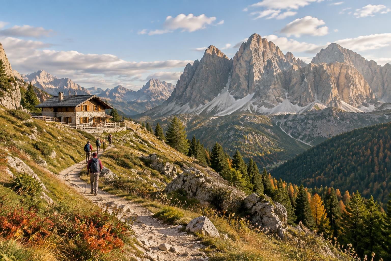 découvrez les plus beaux itinéraires de randonnée dans les dolomites, les refuges où faire étape et la meilleure saison pour profiter des paysages.